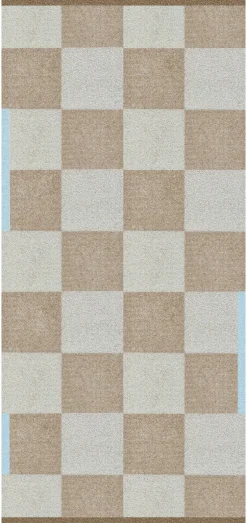 Hot Mette Ditmer Square All-Round Gulvtæppe, , 70x150 cm Camel