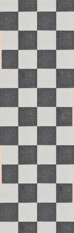 Sale Mette Ditmer Square All-Round Løber, , 77x240 cm Dark Grey