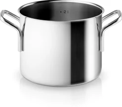 Eva Trio Stainless Steel Gryde, 2,2 L* Køkken|Gryder & Pander