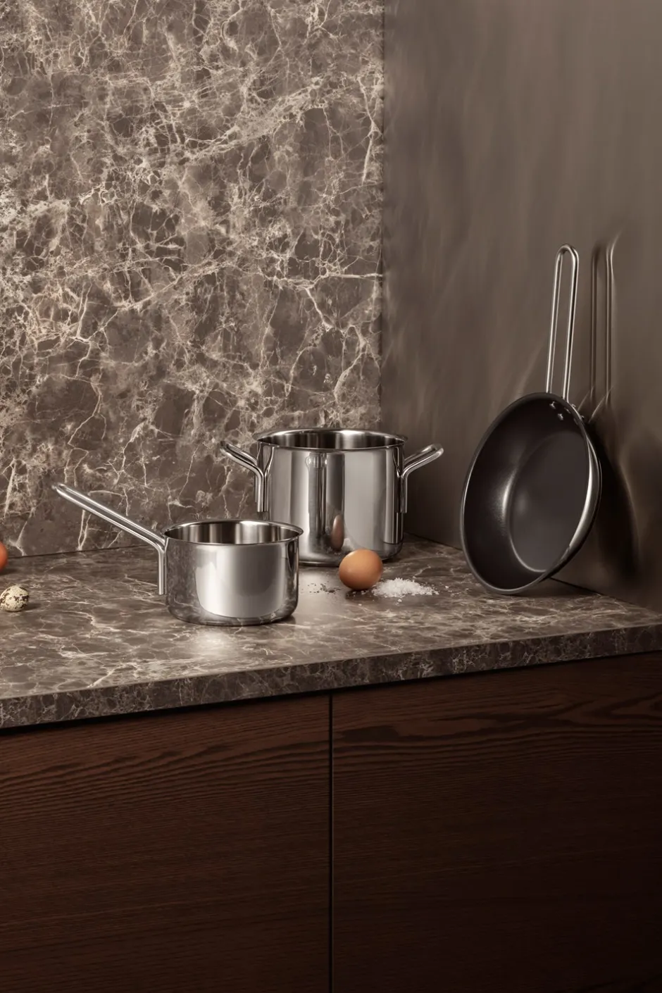 Outlet Eva Trio Stainless Steel Kasserolle, 1,1 L
