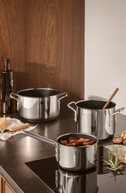 Hot Eva Trio Stainless Steel Keramisk Slip-Let Gryde, 3,6 L