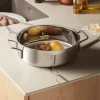Eva Trio Stainless Steel Sautergryde, Ø28 cm* Gryder & Pander