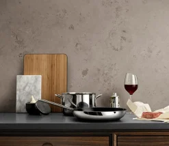Clearance Eva Trio Stainless Steel Slip-Let Stegepande, Ø30 cm