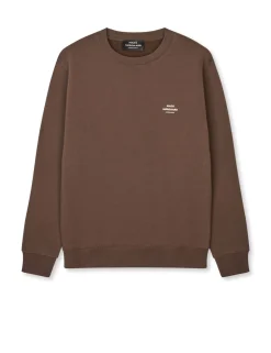 Mads Nørgaard Standard Crew Logo Sweatshirt, , S Demitasse