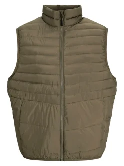 Hot Jack&Jones State Packable Vest, , XL Canteen