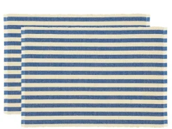 Södahl Statement Stripe 2-pak Dækkeservietter, , 33x48 cm* Køkkentekstiler