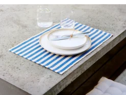Södahl Statement Stripe 2-pak Dækkeservietter, , 33x48 cm* Køkkentekstiler