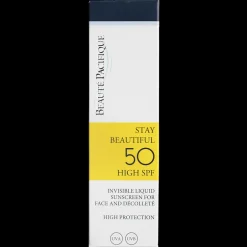 New Beauté Pacifique Stay Beautiful 50 High SPF Solcreme, SFF 50, 50 ml SPF 50