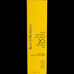 Beauté Pacifique Stay Natural Sun Oil Spray, SPF 20, 200 ml* Solbeskyttelse
