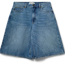 New Sofie Schnoor StokeSW Oversized Shorts, , 42 Denim Blue
