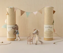 Discount Maileg Storesøster Balletdansermus, Beige