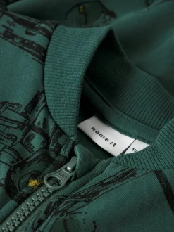 Hot Name It Storm Sweatshirt, , 98 cm Bistro Green