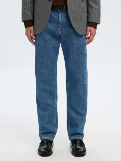 Discount Selected Homme 196-Straight Ben Kori Jeans, , W34/L32 Medium Blue Denim