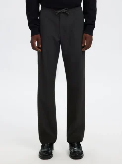 Selected Homme 196-Straight Robert String Bukser, , M Black