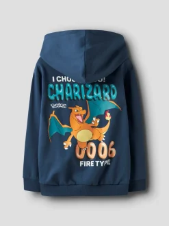 Name It Strek Pokemon Hættetrøje, , 134-140 cm*Børn Strik & Sweatshirts
