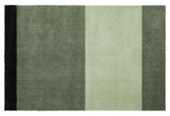 New Tica Copenhagen Stripe Horisontal Gulvtæppe, , 60x90 cm Grøn/Støvet/Mørk Grøn