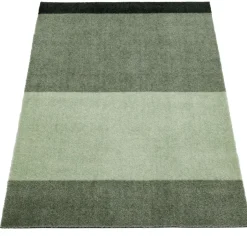 New Tica Copenhagen Stripe Horisontal Gulvtæppe, , 60x90 cm Grøn/Støvet/Mørk Grøn