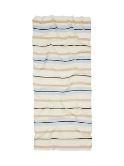 Hot Beck Söndergaard Stripeana Cowea Tørklæde, Birch White