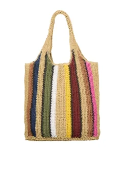 Beck Söndergaard Striped Wafted Carolina Shopper,*Dame Shoppere