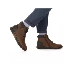 Clearance Rieker Støvler, , 42 Tabak/Schwarz/Granit
