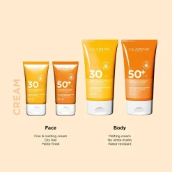 Sale Clarins Sun Body Youth Protecting Solcreme, +, 150 ml SPF 50