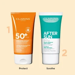 Sale Clarins Sun Body Youth Protecting Solcreme, +, 150 ml SPF 50