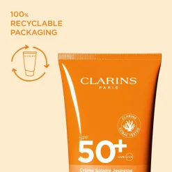 Sale Clarins Sun Body Youth Protecting Solcreme, +, 150 ml SPF 50