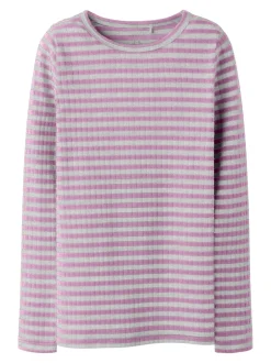 New Name It Suraja T-shirt, , 146-152 cm Pirouette W. Grey Melange