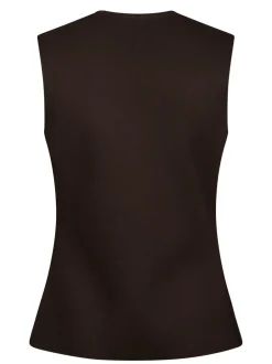 Neo Noir Sway Smooth Knit Vest, , 40*Dame Veste
