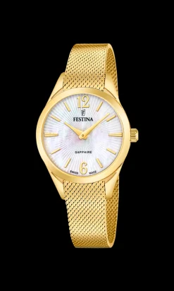Sale Festina Swiss Made 20077 Dameur, , 32 mm Gold