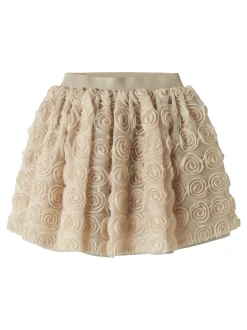 Clearance Name It Sykia Tulle Nederdel, , 110 cm Cement