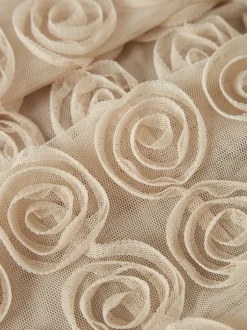Clearance Name It Sykia Tulle Nederdel, , 110 cm Cement