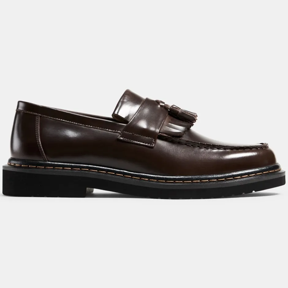 Best TGA T51 Loafers, , 44 DK Brown