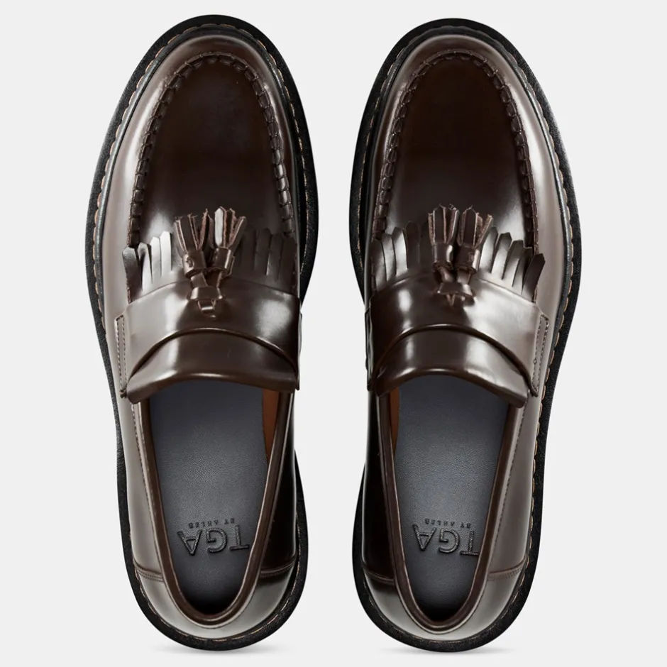 Best TGA T51 Loafers, , 44 DK Brown