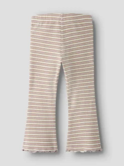 Clearance Name It Taias Flare Bukser, , 104 cm Dawn Pink Cloud Dancer