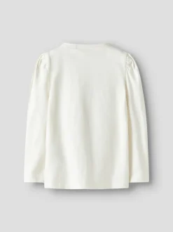 Outlet Name It Tally Bluse, , 116 cm Cloud Dancer