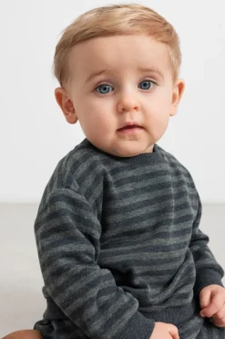 New MarMar Copenhagen Tammas B Bluse, , 86 cm Forest Stripe Mel.