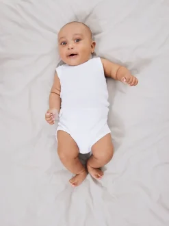 Name It Tank Solid 3-pak Body, , 86 cm*Børn Bodies & Heldragter