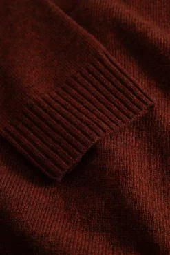 Outlet Wood Wood Tay Cardigan, , S Decadent Chocolate Melange