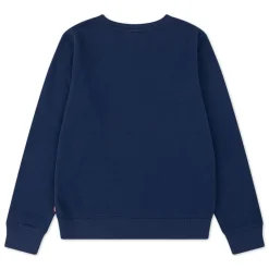New Levi's Teenager Mini Logo Crewneck Sweatshirt, , 14 år Dress Blues