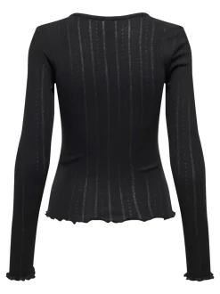 Online ONLY Tenna Bluse, , M Black