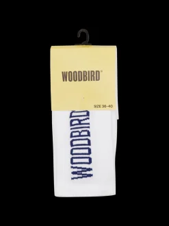 Woodbird Tennis Logo 2-pak Strømper, , 41-46* Strømper