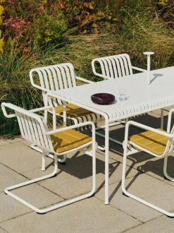 HAY Terrazzo Bold Strip Sidehynde, , 40x40 cm* Puder