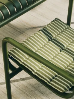 Hot HAY Terrazzo Bold Strip Sidehynde, , 40x40 cm Olive