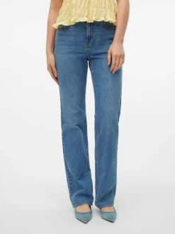Vero Moda Tessa Højtaljede Jeans, , W27/L32*Dame Jeans