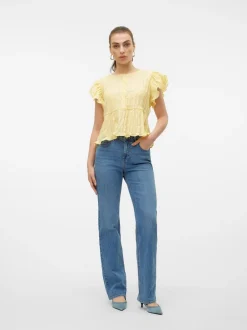 Vero Moda Tessa Højtaljede Jeans, , W27/L32*Dame Jeans