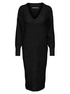 ONLY Tessa Midi Strikkjole, , S*Dame Kjoler