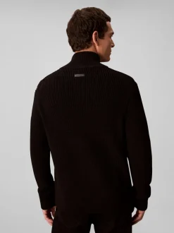 Calvin Klein Texture Stitch Cardigan, , XL* Cardigans