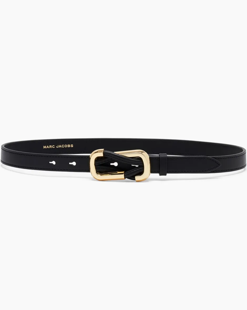 Hot Marc Jacobs The Dual Bælte, , L/XL Black/Gold