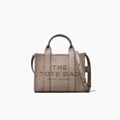 Online Marc Jacobs The Leather Small Tote Bag, Cement
